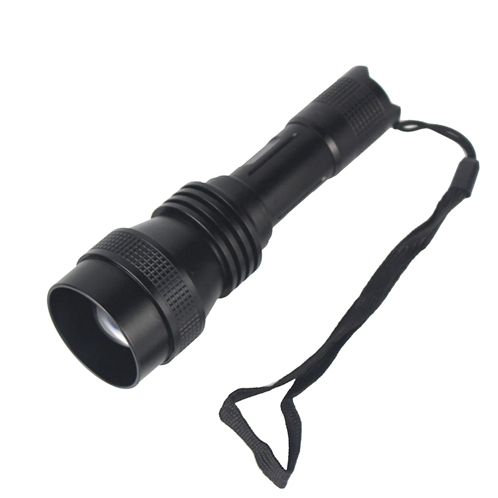 850nm/940nm Infrared Flashlight Adjustable Focus ZOOM IR Hunting Torch Infrared Radiation Weapon Light 18650 Night Vision