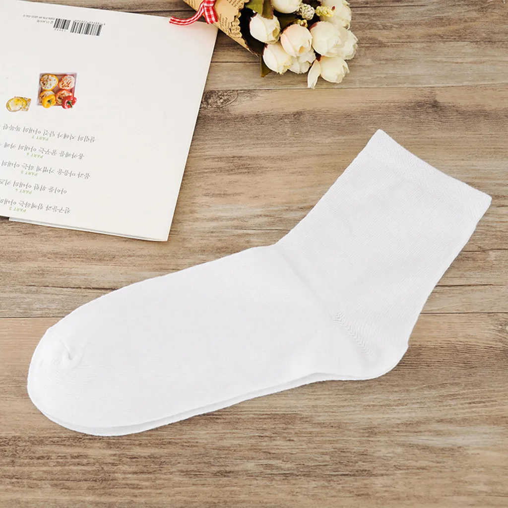 1 Pair Stockings Non-Slip Unisex Stockings Short Stripe Comfortable Solid Color Daily Socks Simple High-End Protection Ankle