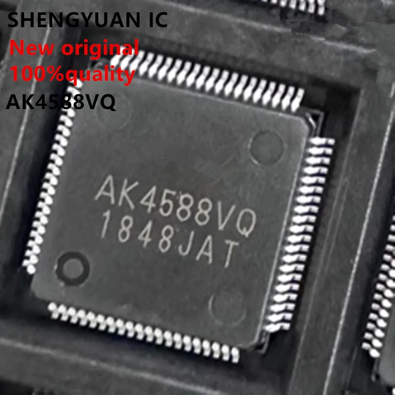 

2Pcs/lot AK4588VQ AK4588 80-QFP 100% new imported original 100% quality