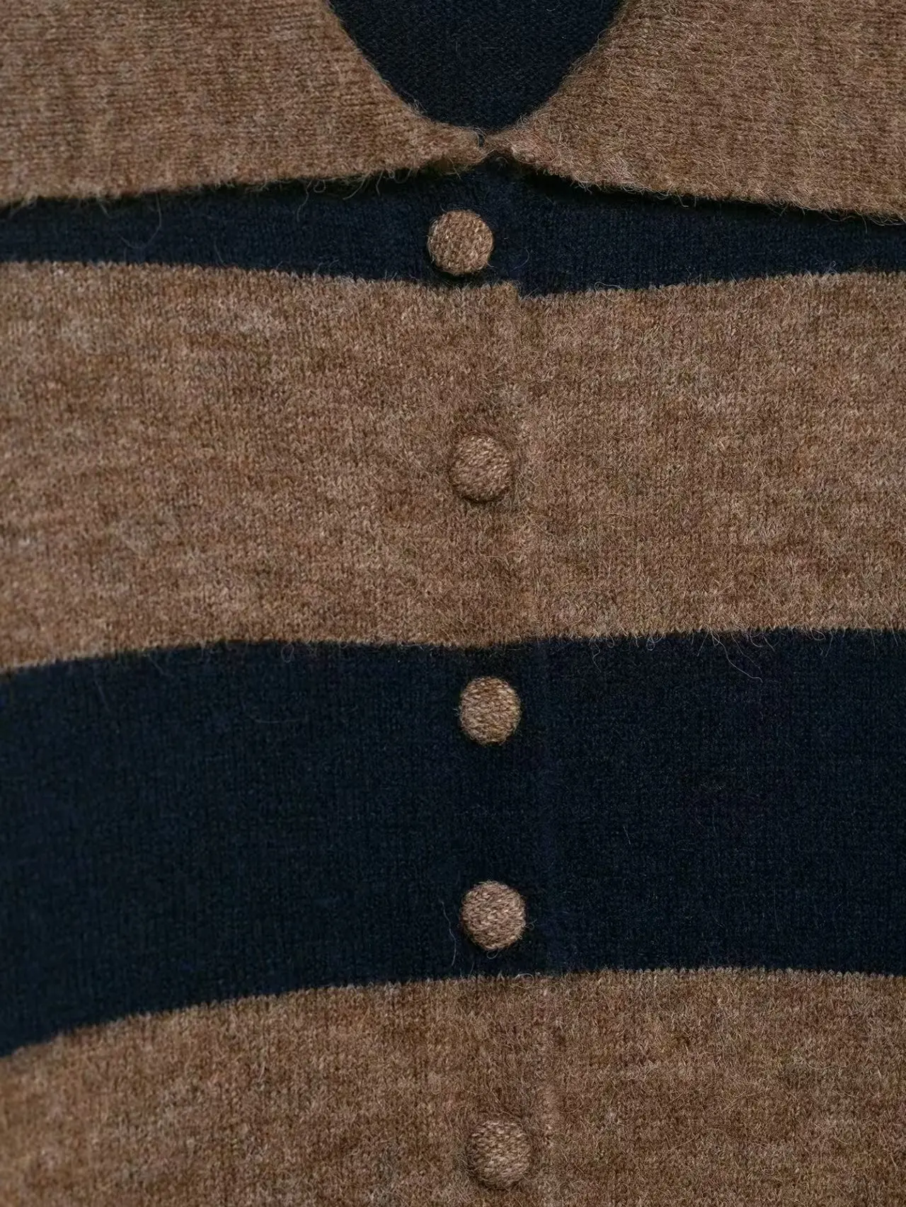 المرأة عارضة محبوك سترة الخريف الشتاء الرجعية الأزياء اللون كتلة سترة مخططة سترة مطبوعة عارضة ضئيلة أعلى