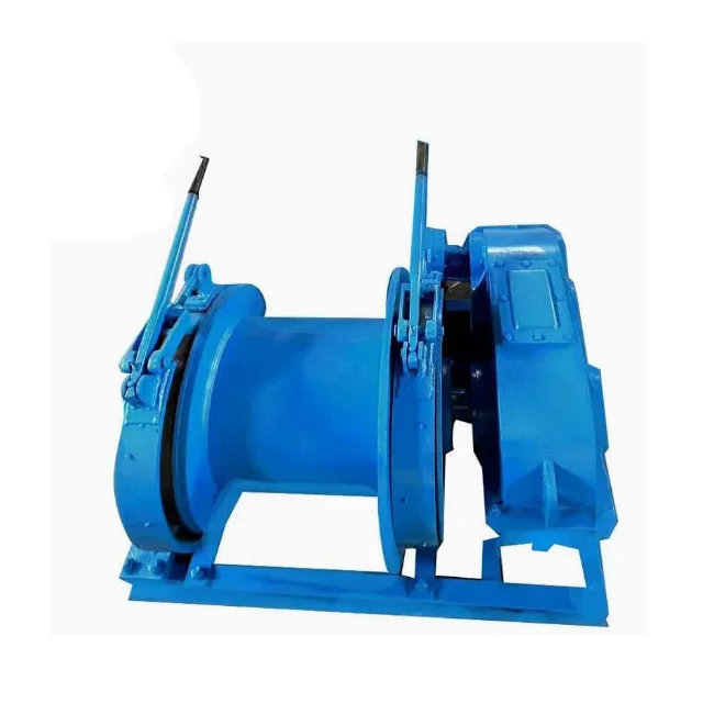 3 Tons Diesel Engine Powered Winch With Steel Wire Rope For Cranes Industrial Use