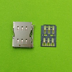 1-5sets SIM Card Reader Connector for Samsung S21 Fe S24 S23 S22 Plus Ultra 5G G990 S911 S916 S918 S901 S906 S908 B N U