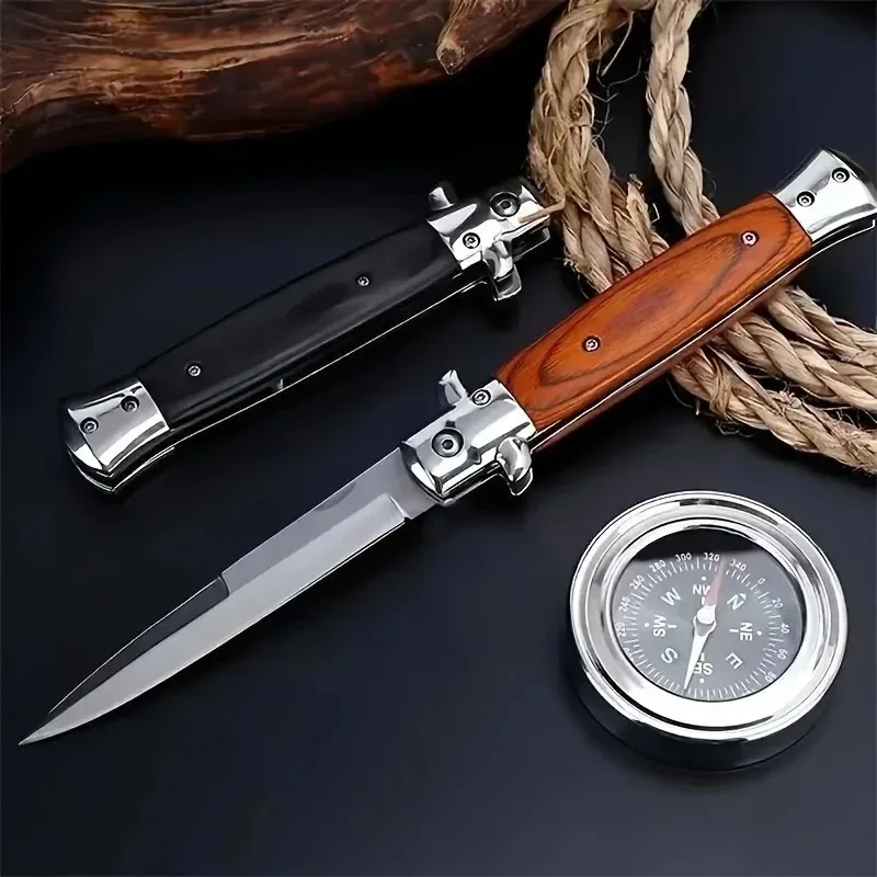 

High Hardness Stainless Steel Folding Knife Creative Portable Pocket Knife For Outdoor Camping Hunting Survival Knives