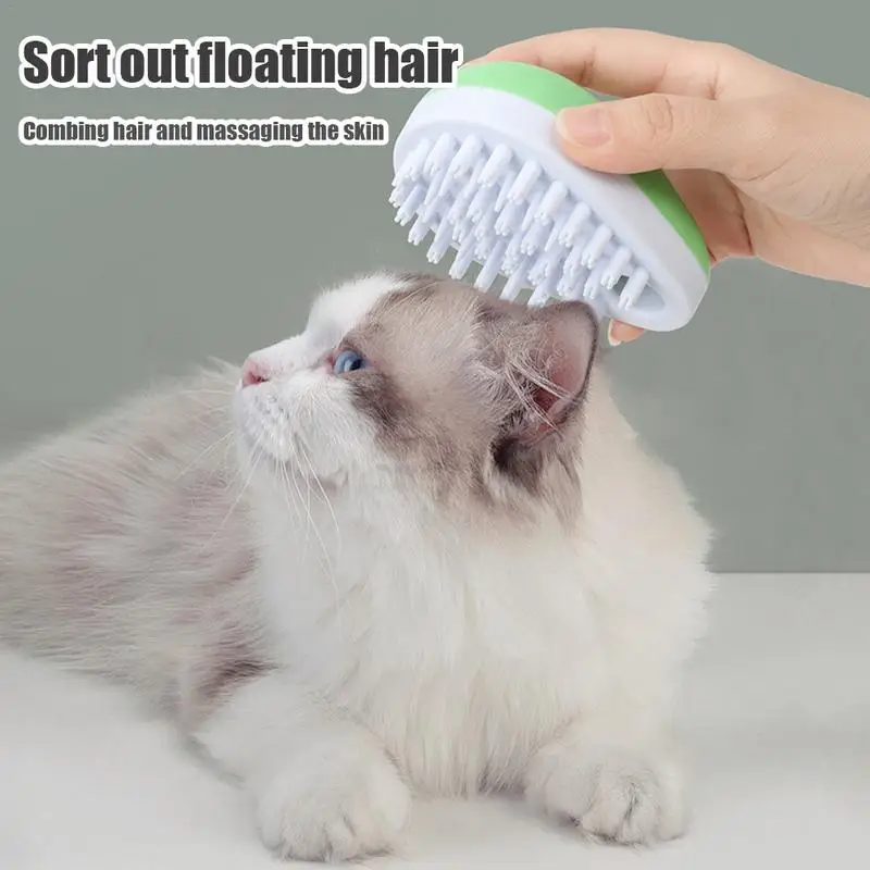 

Cat Grooming Massager Brush Dogs Massage Scrubber Brush Pet Cleaning Brush Pet Grooming Supplies For Kitten Puppy Hamster Cat