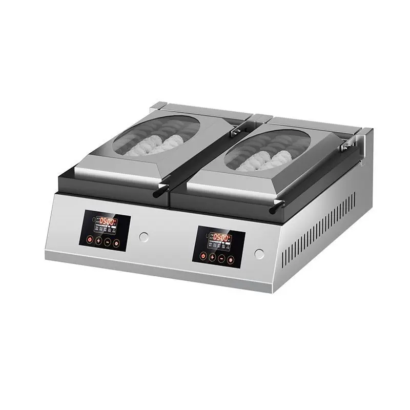 

Automatic frying machine, commercial automatic electric pancake machine, large and small catering multi-function baking machine