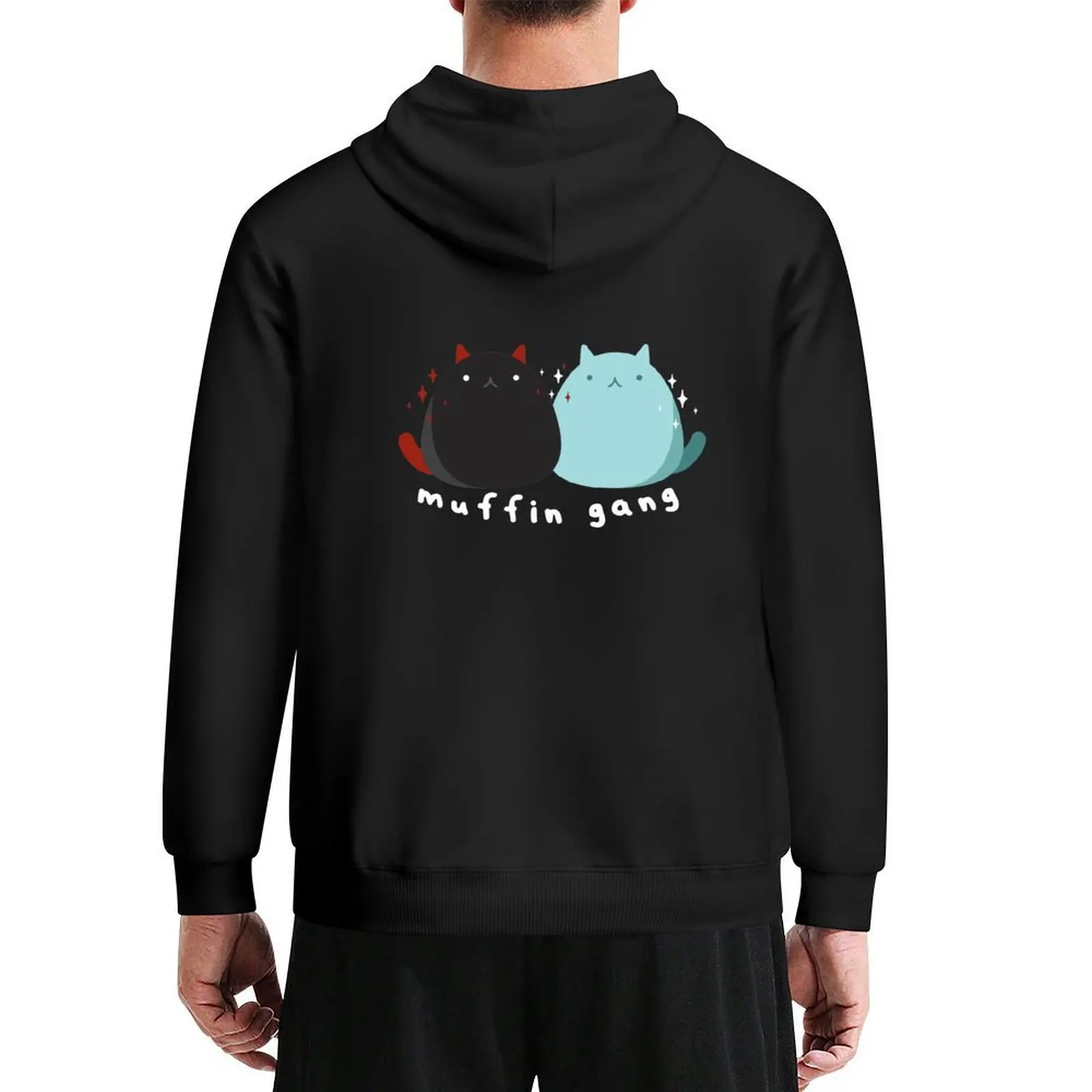 

muffin gang, skephalo cats Hoodie korean style clothes autumn mens designer clothes men's winter sweater hoodie men