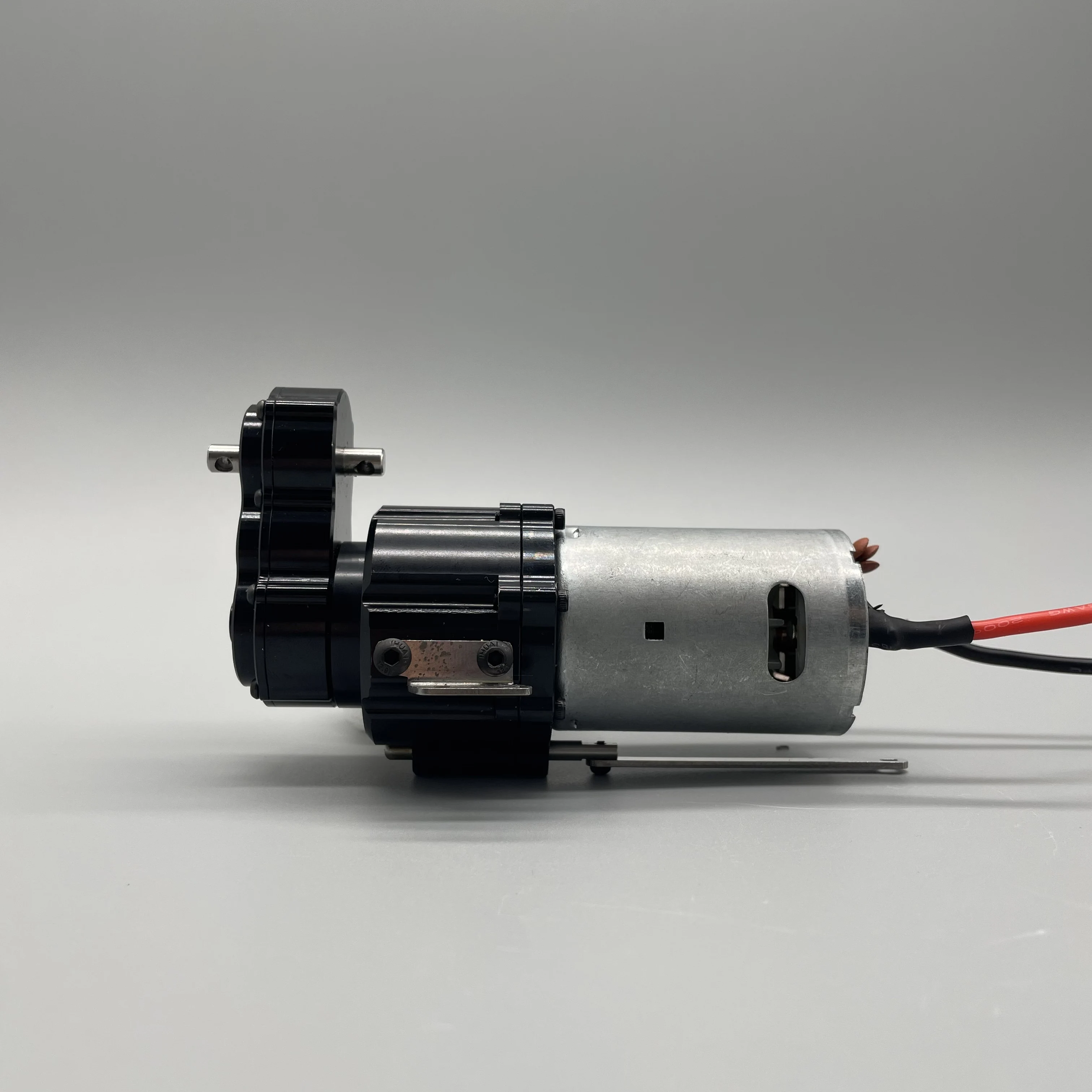 

Full Metal Transfer GearBox with 540 Brush Motor Gearbox for Tamiya 1/14 Rc Tractor Truck toys rc cars accessories