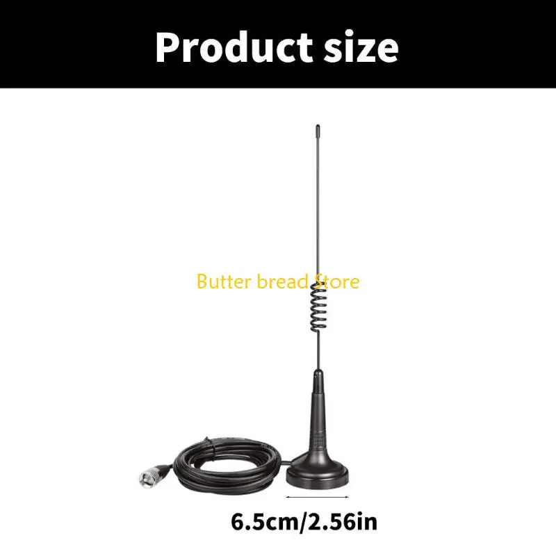 Antennes radio CB portables hautes performances W89C, 27 MHz, mises à niveau pour une communication fiable sur longues