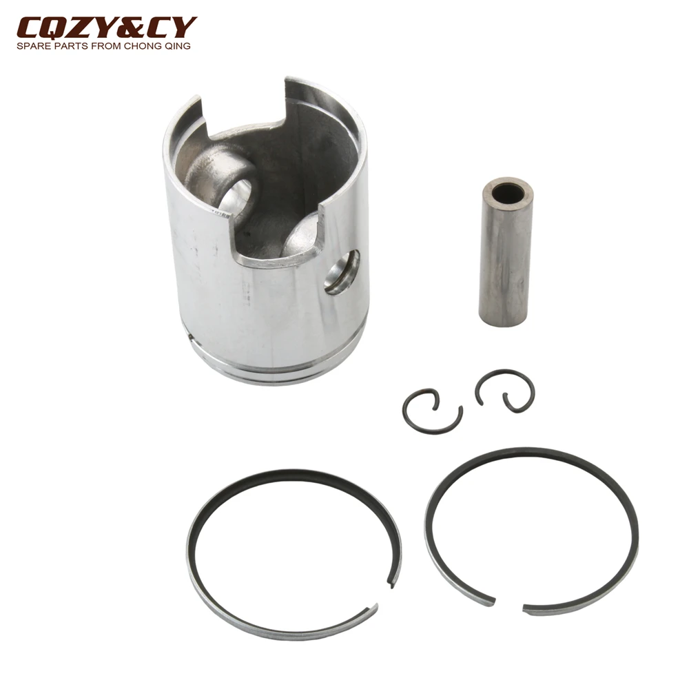 38.2mm High Quality Ciao50 Piston Kit For Piaggio Boss 50 Boxer Bravo Ceao Grillo Ciao Si 50cc 10mm 2T Engine Parts