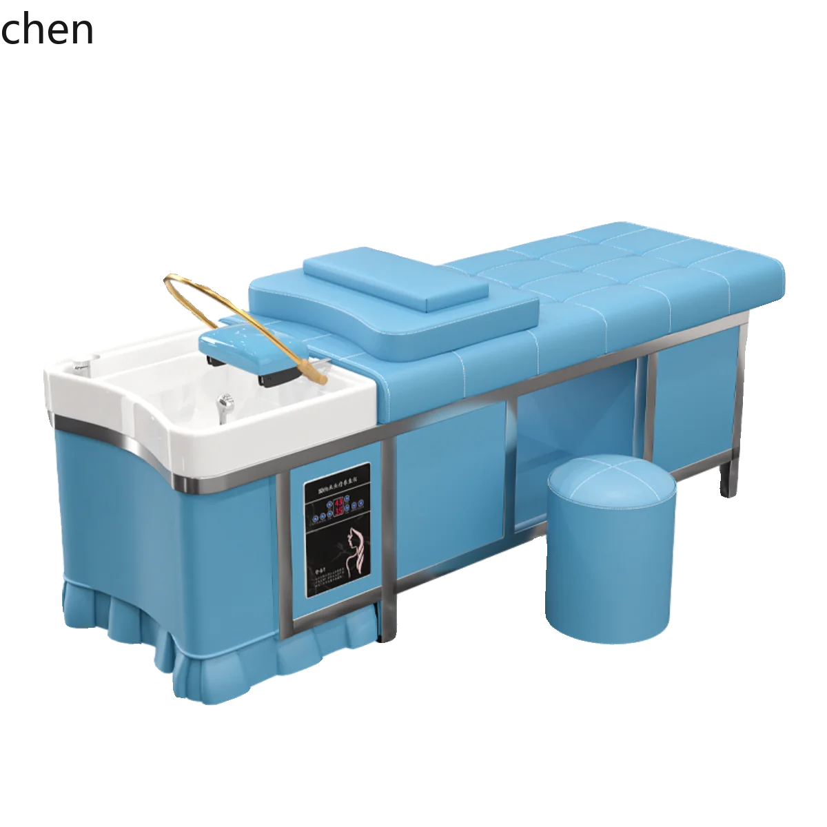 HYS head treatment bed beauty salon barber shop special water heater fumigation water circulation integrated 3
