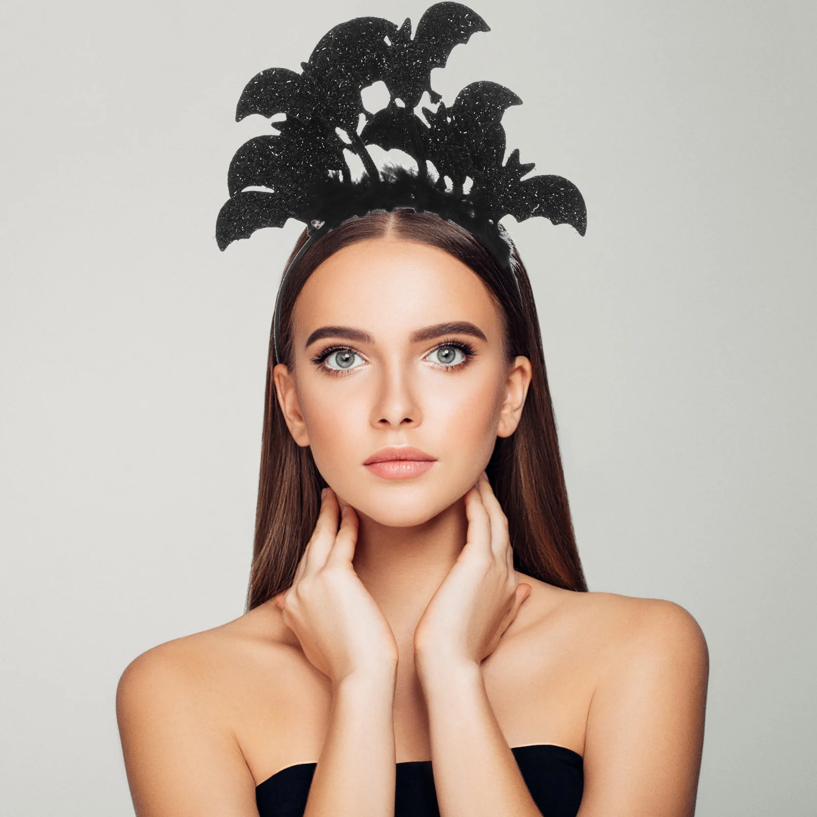 

Halloween Spider Hair Headwear for Adults Kids Lightweight Comfortable Party Headdress Carnival Cosplay