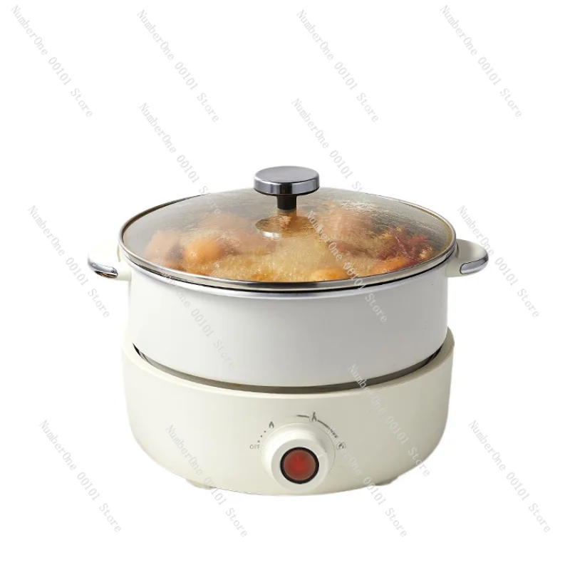 Electric Caldron Split Electric Hot Pot Household Pot All-in-One Frying Pan Electric Hot Pot