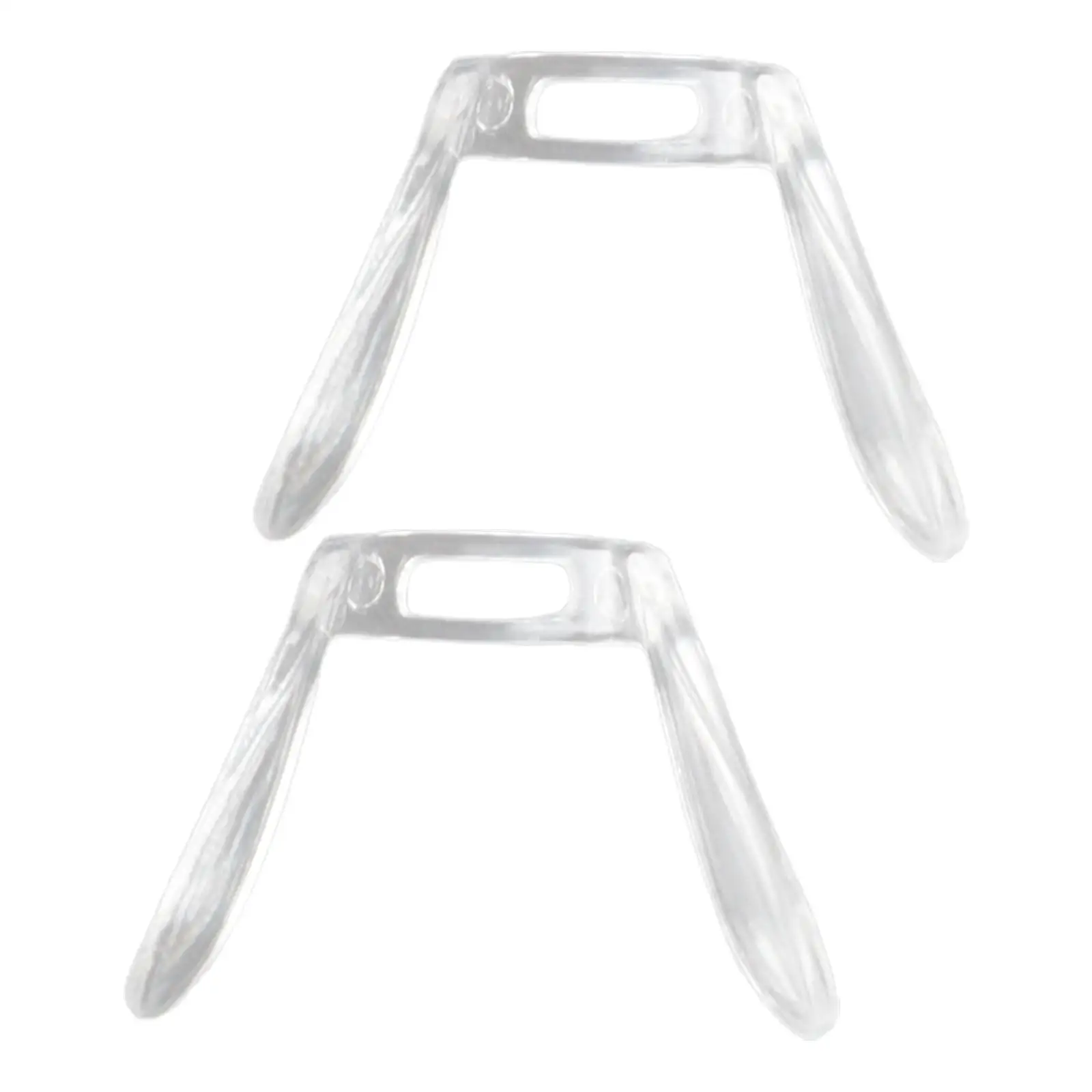 وسادات أنف جسر سرج النظارات على شكل حرف U، حزام شفاف، نظارات خفيفة الوزن لدعم الأنف للارتداء اليومي #2