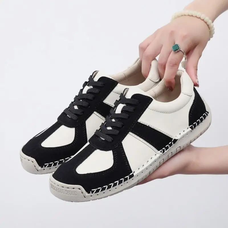 

Новые женские туфли на плоской подошве, модные женские лоферы, уличная женская обувь без шнуровки, кожаная повседневная обувь высокого качества, кроссовки Zapatos Mujer