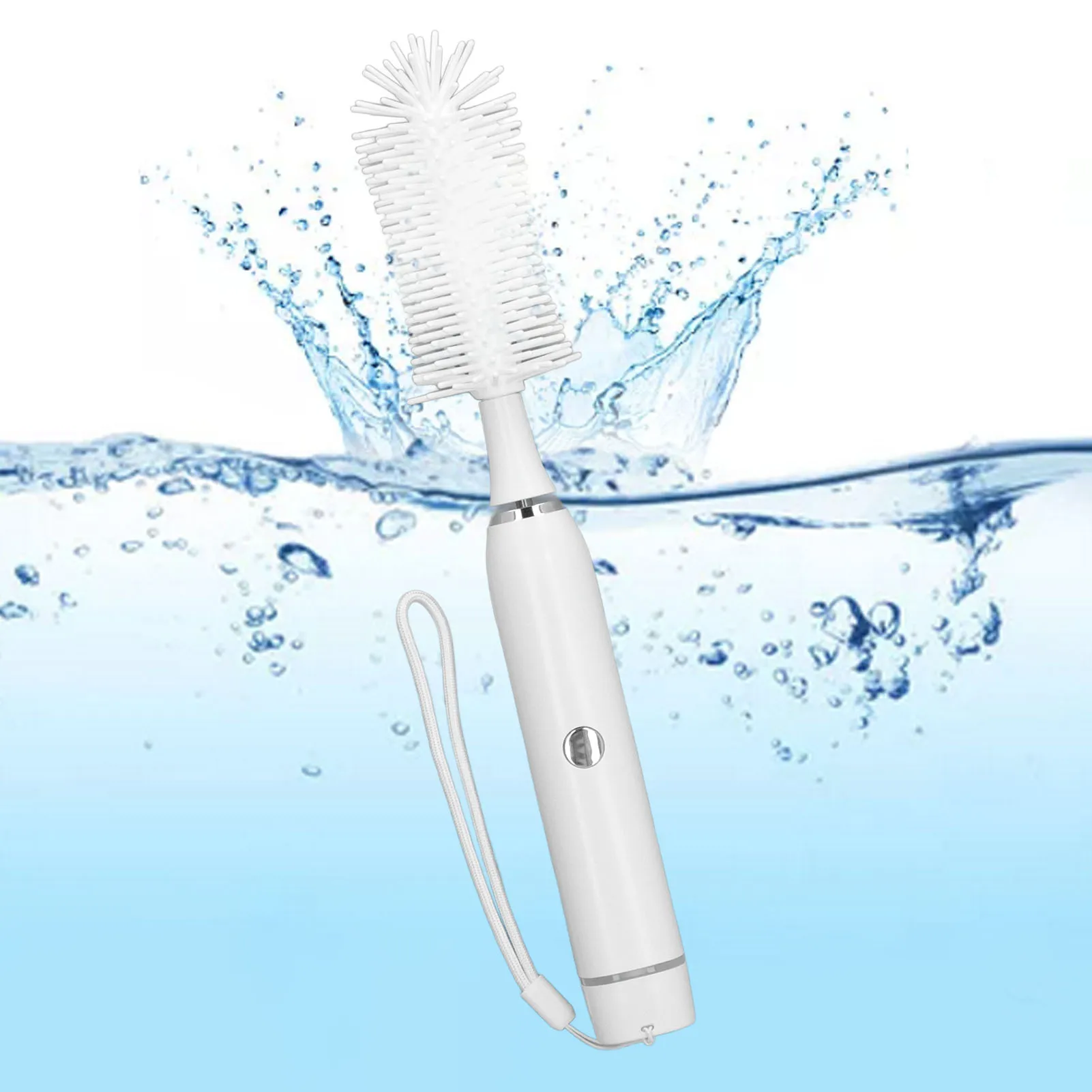 Baby Bottle Cleaner Electric Baby Bottle Brush Waterproof Bottle Cleaner Brush Cleaning Tool for Kids Electric Baby Bottle Brush