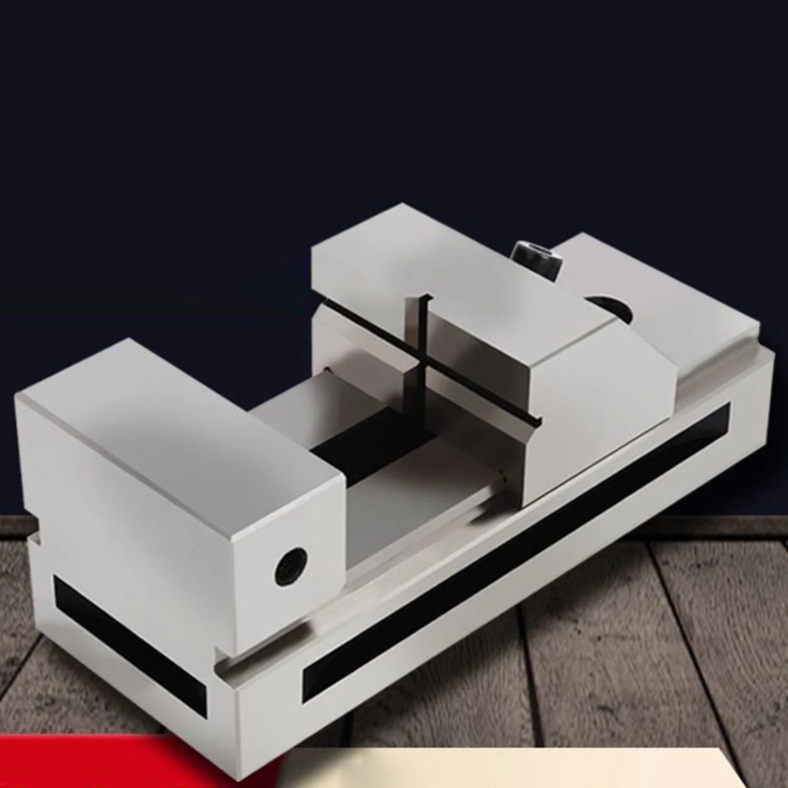 Precision Milling Vice Steel Bench Table Vise for Surface Grinding Wood Carving Edm Machine CNC Engraving Machine Working Table