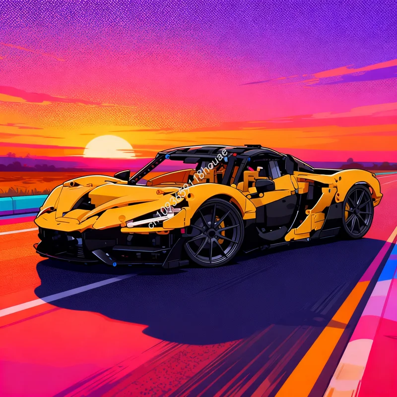 

3442 шт. MOC McLarenesd техническая модель строительные блоки строительство DIY рождественские подарки креативные игрушки идея образование кирпич дети