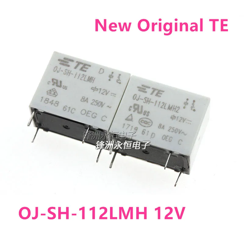 

5Pcs New Original TE TYCO Relay OJ-SH-112LMH 12VDC 4PIN 8A OJ-SH-112LMH2 12V Power Relay HF32F