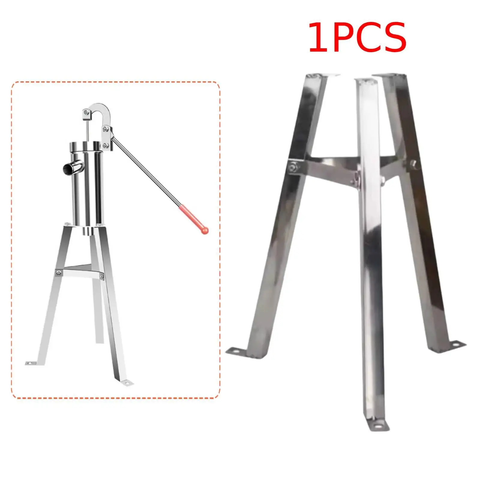 High Performance Manual Water Pump Ergonomic Stainless Steel Hand Pump for Courtyard or Farm Use