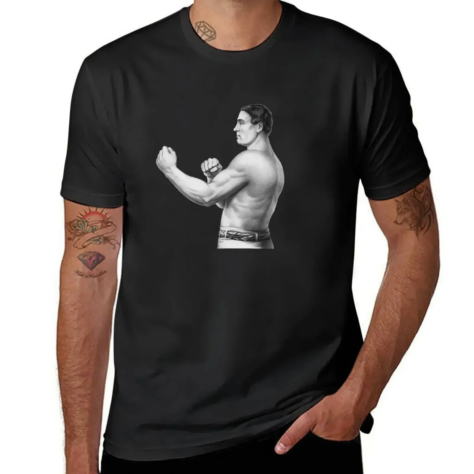 Tom Sayers - English Bare-Knuckle Champion T-Shirt basketball graphic tees customizeds blanks heavyweight t shirts for men