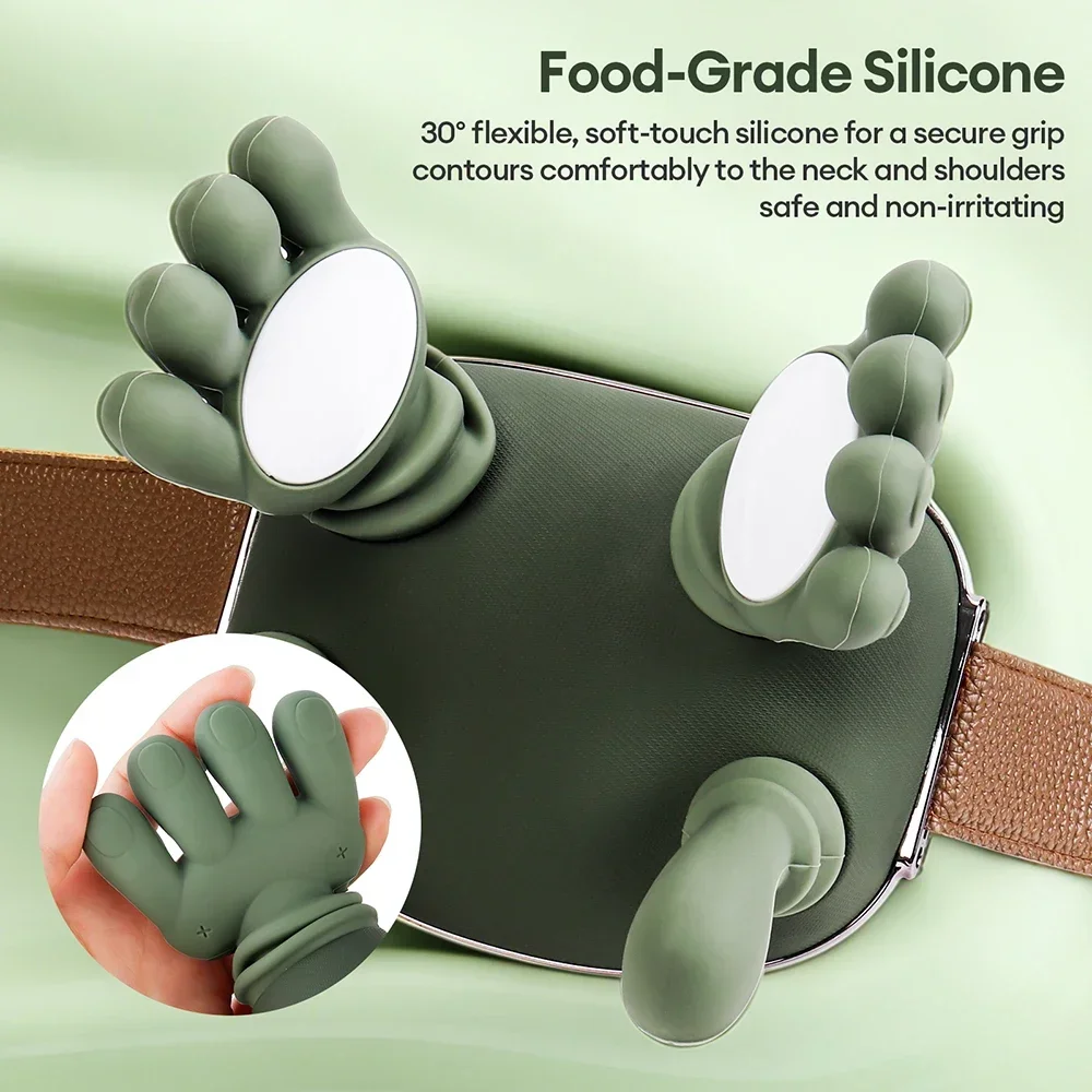 Vibraslap Percussion - Electric Neck Shoulder Massager 4D Kneading
