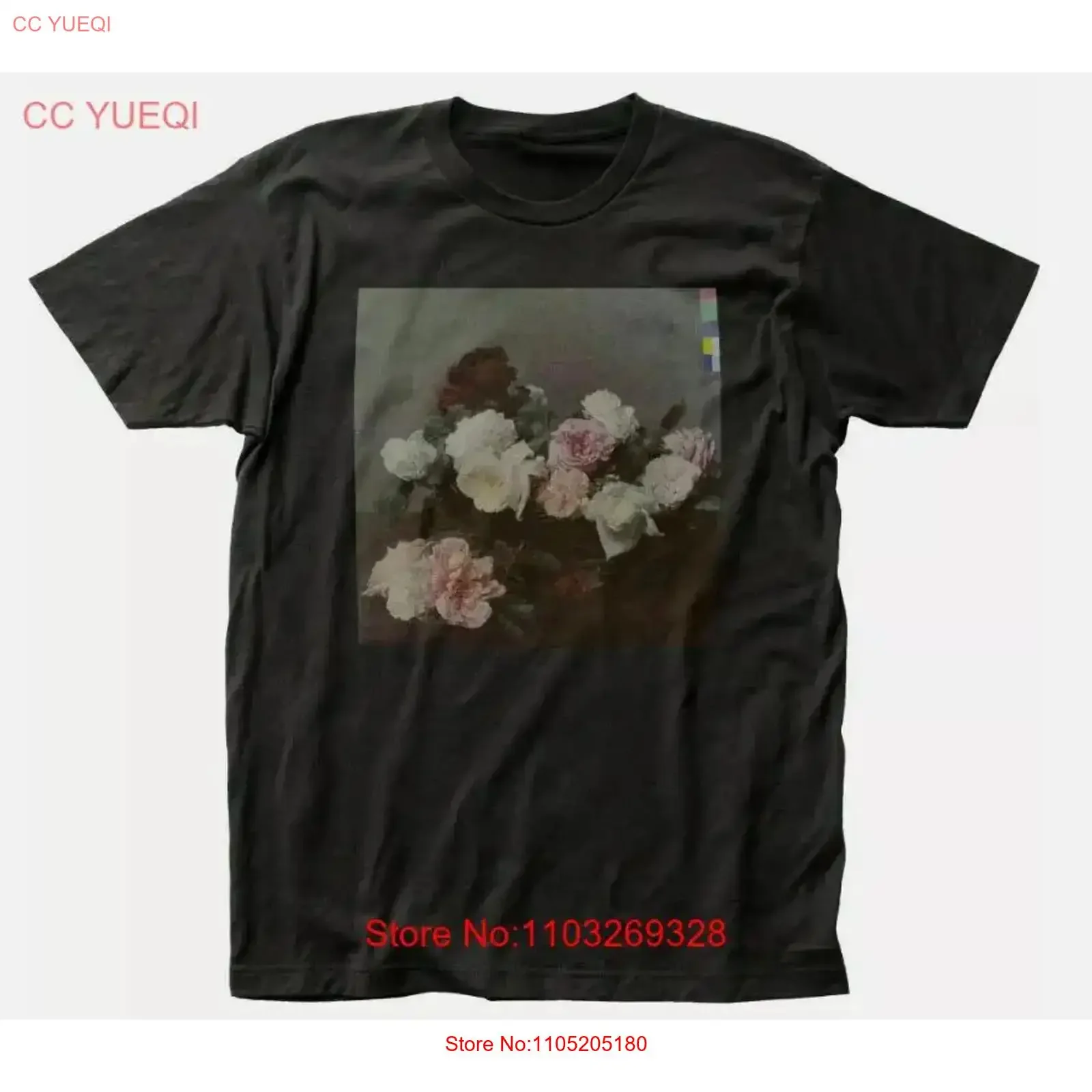 New Order PCL No Title T Shirt Mens Licensed RockNRoll Music Band S 5XL vintage Washed Soft Unisex homme designer clothes