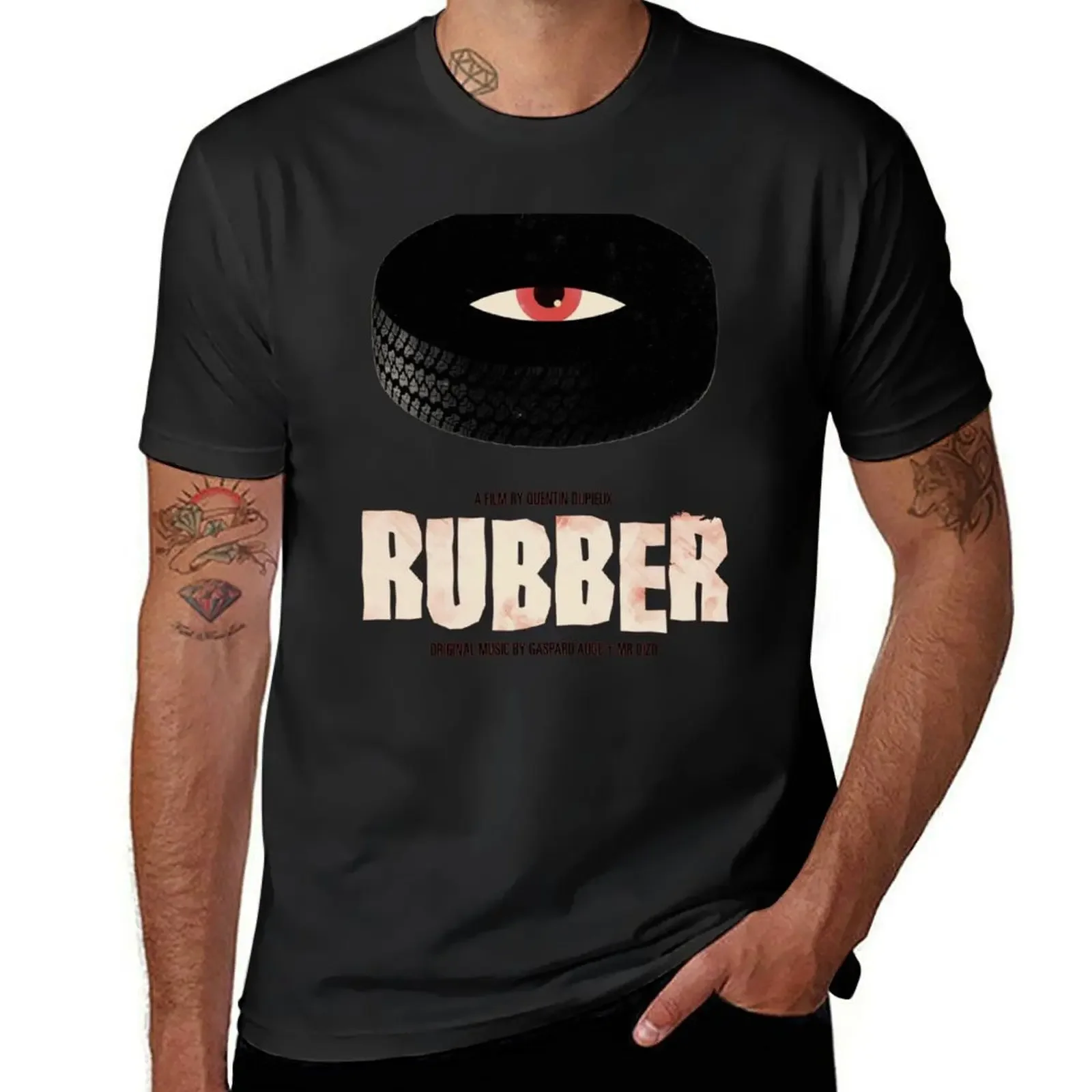 Rubber - A Film by Quentin Dupieux T-Shirt plus size tops for a boy men t shirt