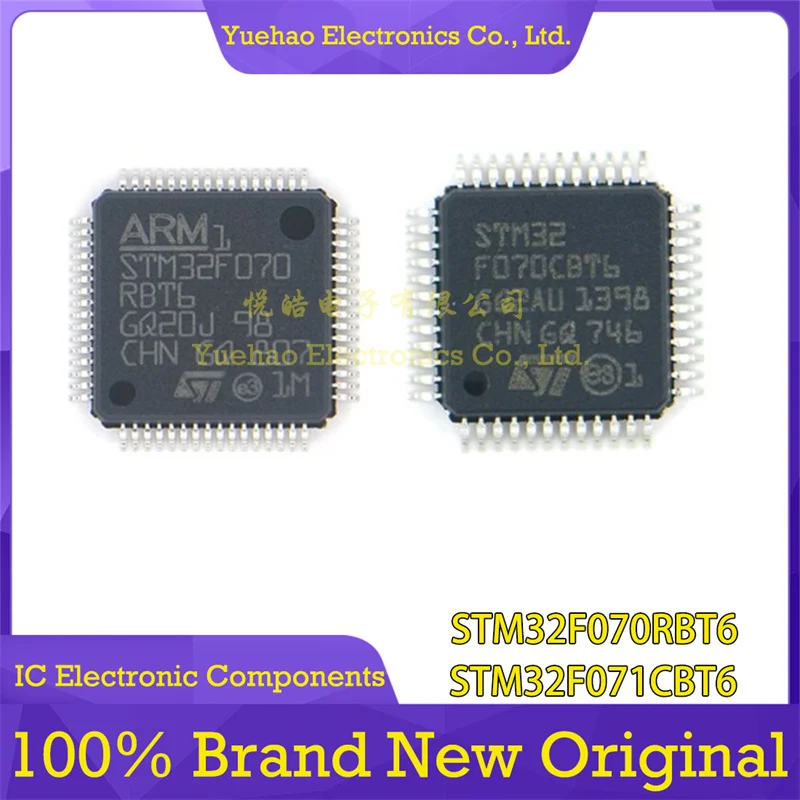 STM32F070RBT6 STM32F071CBT6 STM STM32 STM32F070 STM32F071 STM32F070RB STM32F071CB STM32F STM32F070R STM32F071C IC MCU QFP