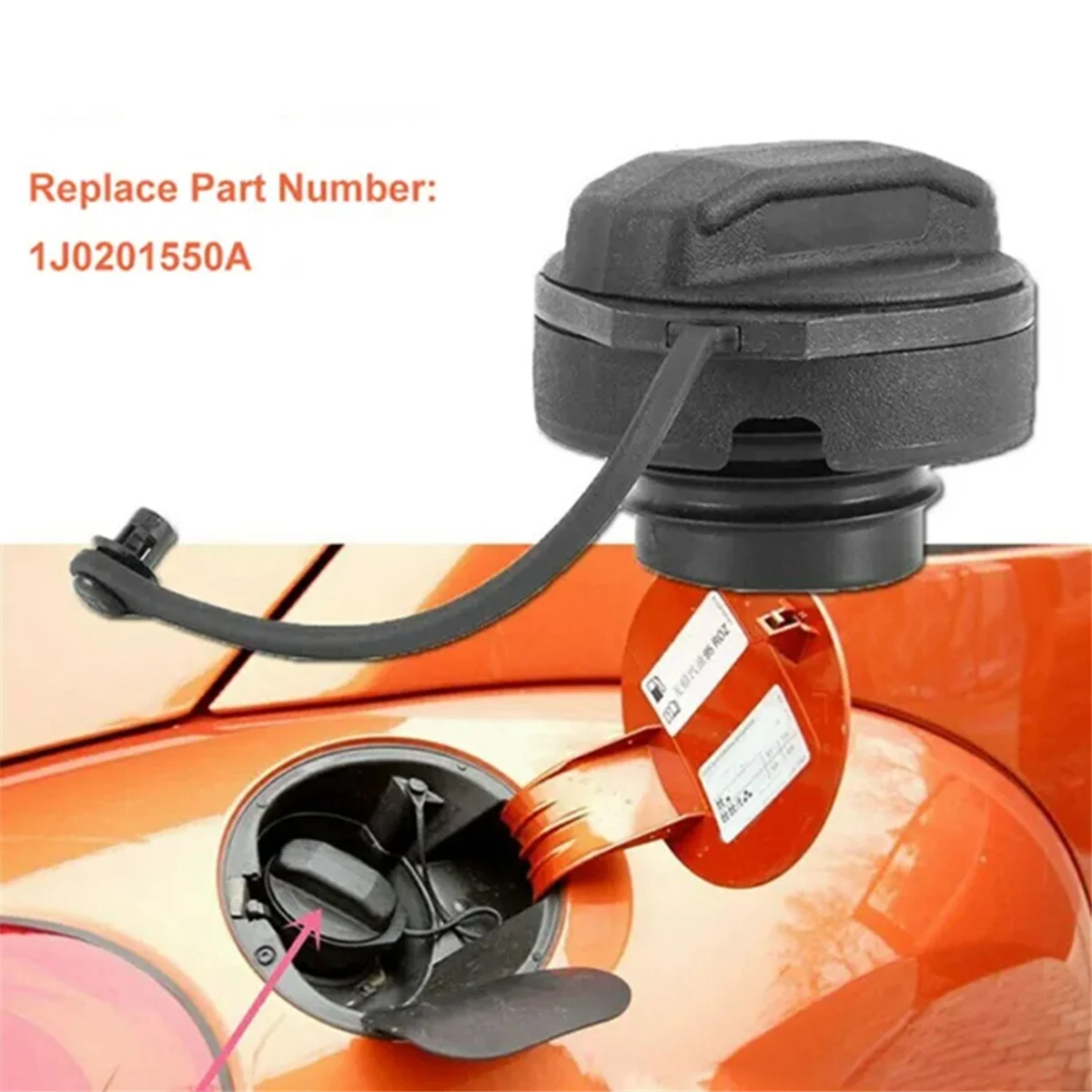 Automobile Fuel Tank Cap Refueling Cap for Volkswagen Golf Jetta Bora Polo Audi A4 A6 1J0201550A 1H0201553B