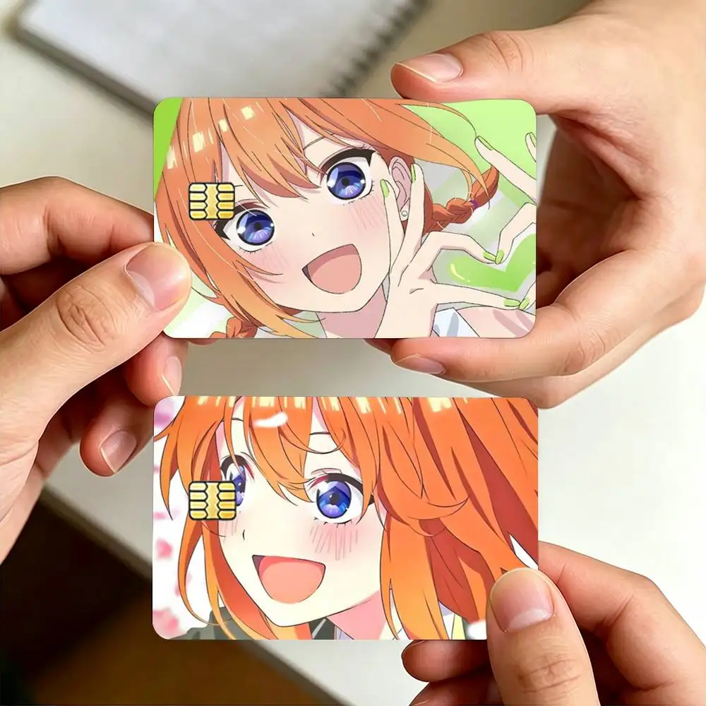 Y-Yotsuba N-Nakano Sticker Decoration Creative Bank Card Bus Metro Waterproof Sticker