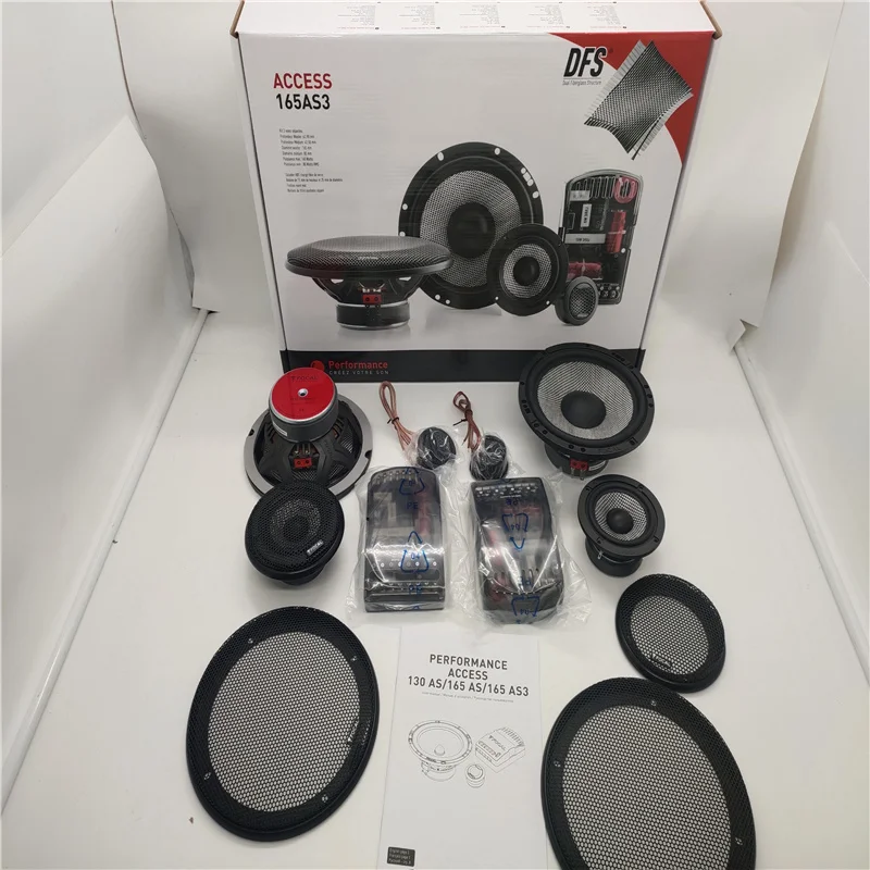 Free Shipping 1 Set  FOCAL ACCESS 165AS3 Component Car Speakers 3-Way 16.5cm 6.5" 160W Genuine Focal Made In French In Stock