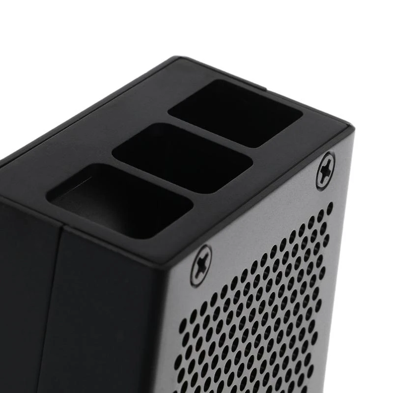 R1WD untuk 3 Aluminium Case- Logam Logam untuk RPI 3 Model B Kompatibel dengan- 3 Model