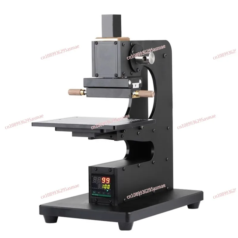 Small Manual Multifunctional Hot Stamping Machine | Heat Press for PU Leather/Wallets/Phone Cases/Logo Embossing