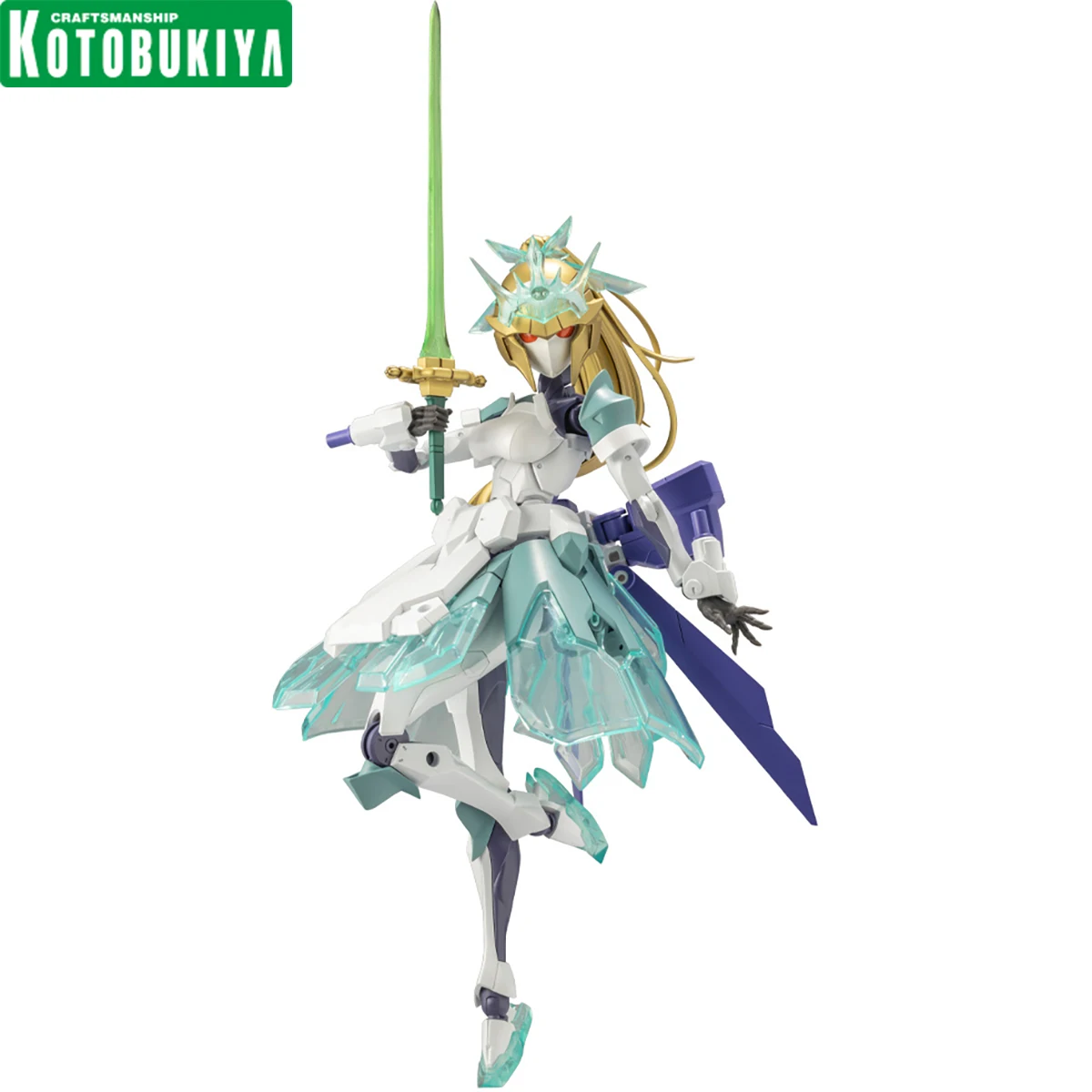 

In Stock Kotobukiya CX-024 Green Glass MegaloMaria Unlimited Universe Assembly the Model Kit Action Doll Anime Figure Toy