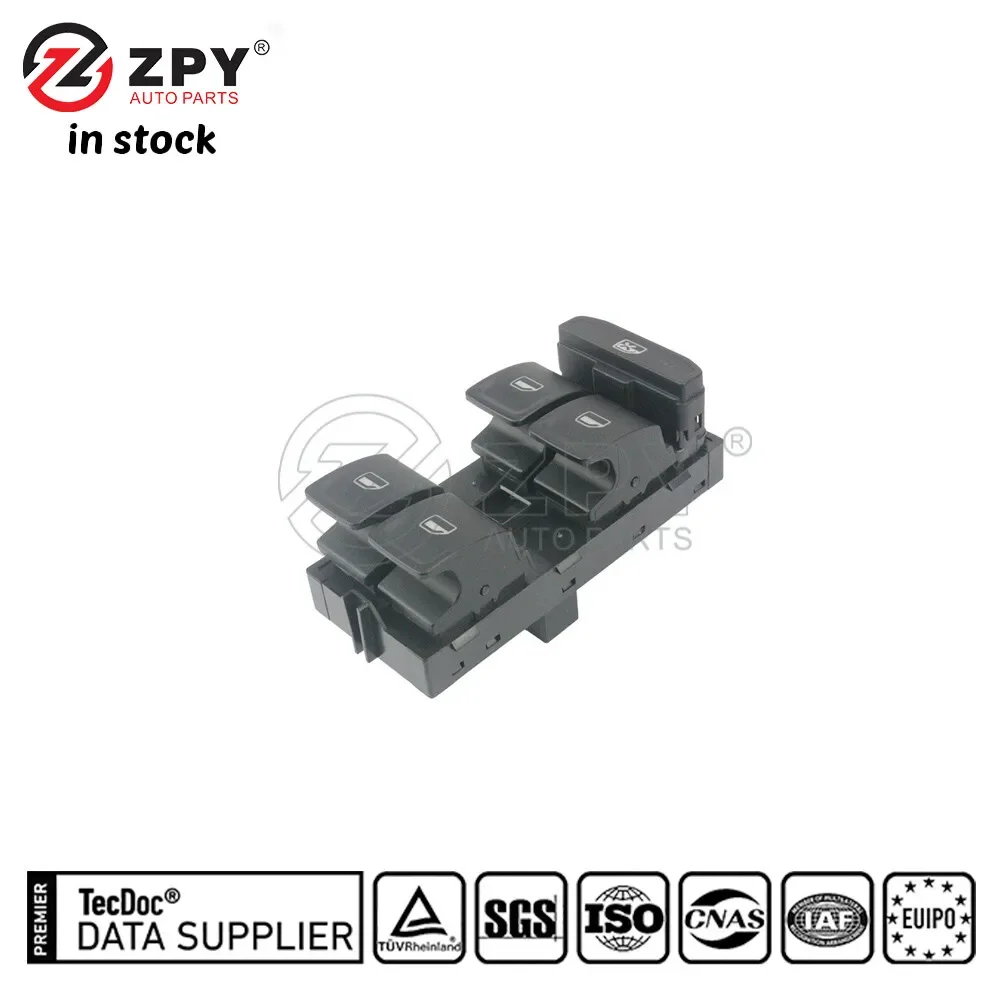 

ZPY Front Left Driver Side Power Window Switch For Volkswagen Golf 18D959857H
