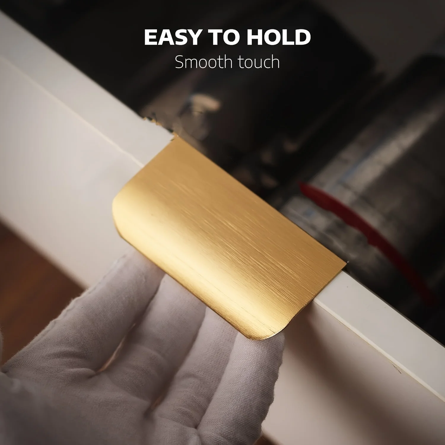 3/6Pcs Cabinet Door Handle Kitchen Cupboard Door Pulls Modern Simple Cabinet Minimalist Drawer Handle Furniture Handle Hardware