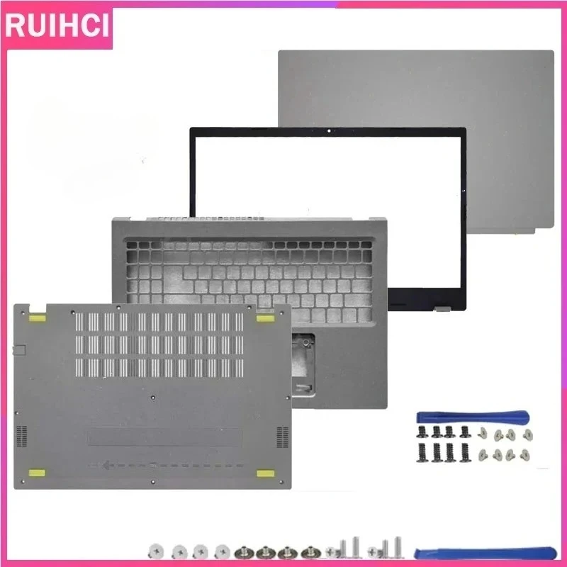 For ACER Aspire AV15-51 AV15-52 AV15-53ZJ AV15-78SB New Laptop LCD Back Cover Front Bezel Palmrest Bottom Case Gray Shell