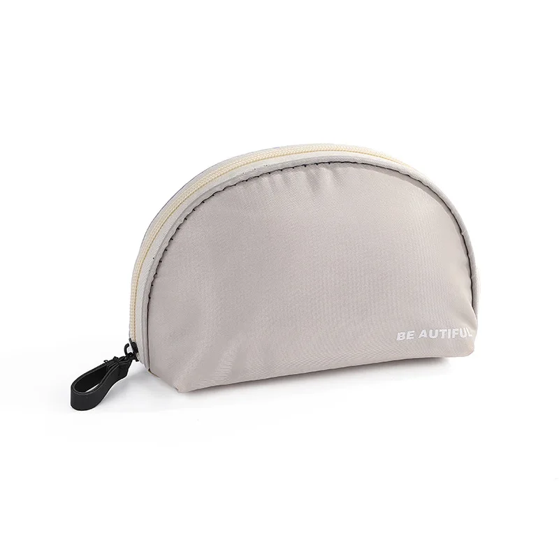 

5шт косметички женские нейлоновые простые полумесяц в форме дорожной держатель для помады сумка для хранения