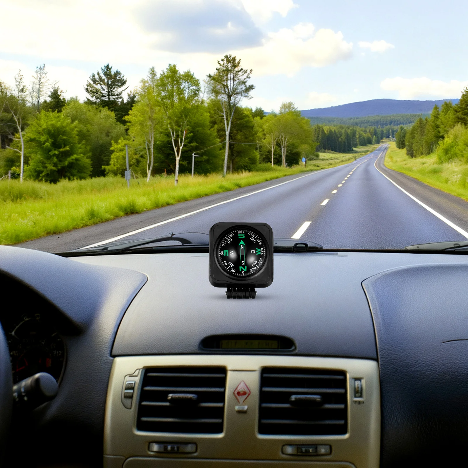 

Car Compass Ball for Dashboard Mounted Navigation Tool with High Precision Direction Finder Auto Compass for Marine Boat Vehicle