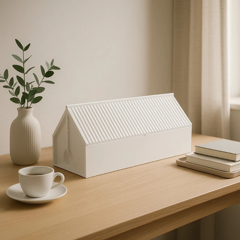 

Creative Power Strip Storage Box Living Room Cable Organizer, Magnetic Lid Design Large Capacity Multi-Outlet Storage Container