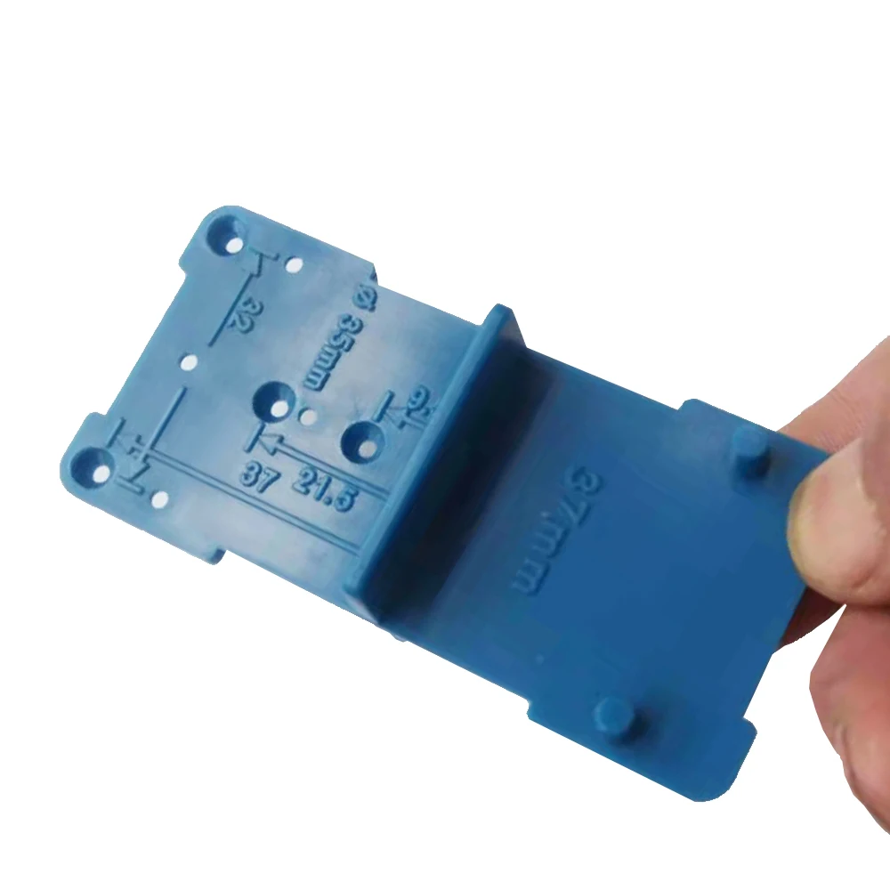 New design 35mm Hinge Drilling Jig Set Concealed Guide Hinge Hole Drilling Locator Woodworking Hole Opener Door Cabinet Tools