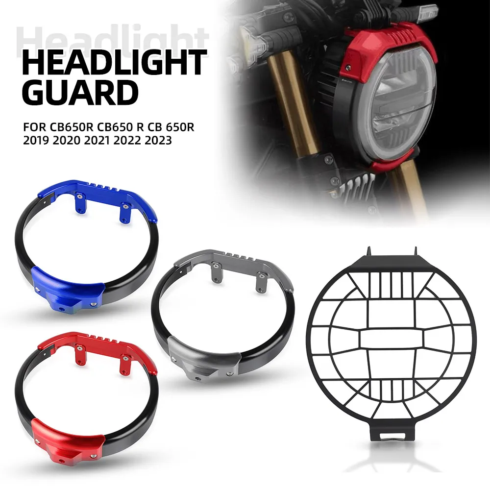 For HONDA CB650R CB650 R CB 650R 2019 2020 2021 2022 2023 Motorcycle Headlight Protector Head Lights Grille Protection Guard