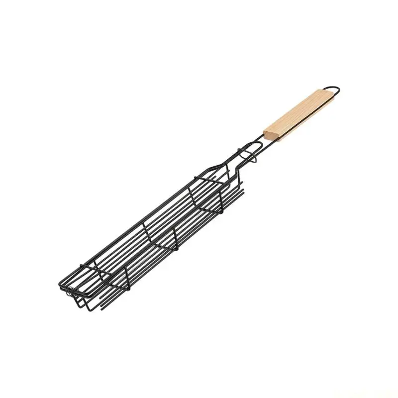 M5TC Iron Wire Grills Rack with Ergonomic Handle for Even Heat Distribution