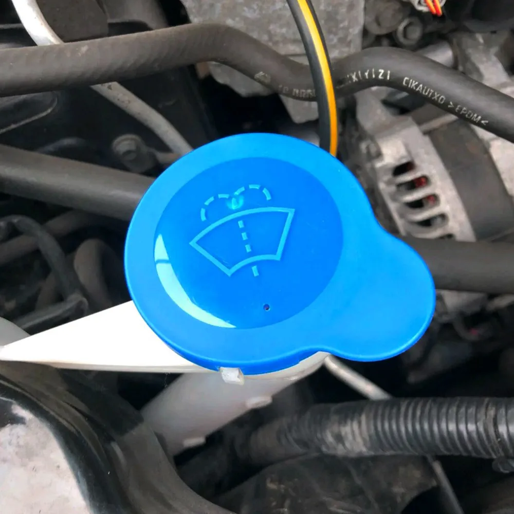 1pc Car Windshield Washer Fluid Filler Lid Funnel Tank Reservoir Cap Car Wiper Accessories for Nissan Dualis J10 J11 Qashqai