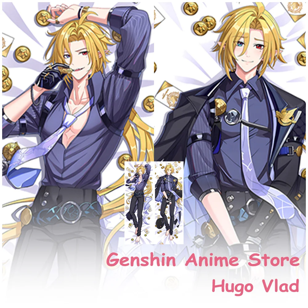 

Cartoon Hugo Vlad Body Pillow Cover Cosplay Props Anime Double-Sided Printed Otaku Girlfriend King Pillow Cover Dakimakura