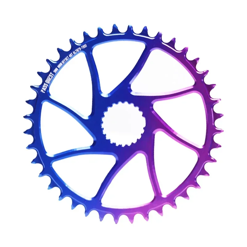 PASS QUEST 12S Direct Mount Bike Chainring 30/32/34/36/38/40/42T Narrow Wide Bicycle Chainwheel for M7100 M8100 M9100 Crankset