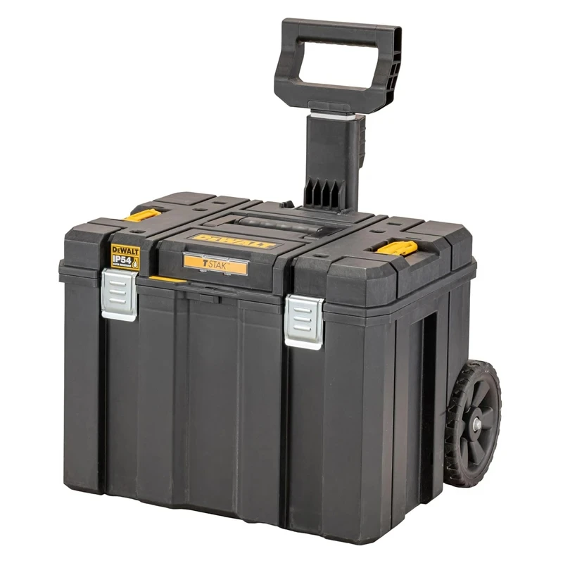 DEWALT DWST83346 DWST83347 TSTAK IP54 Mobile Storage Box Lockable Waterproof Dustproof Stackable Tool Box