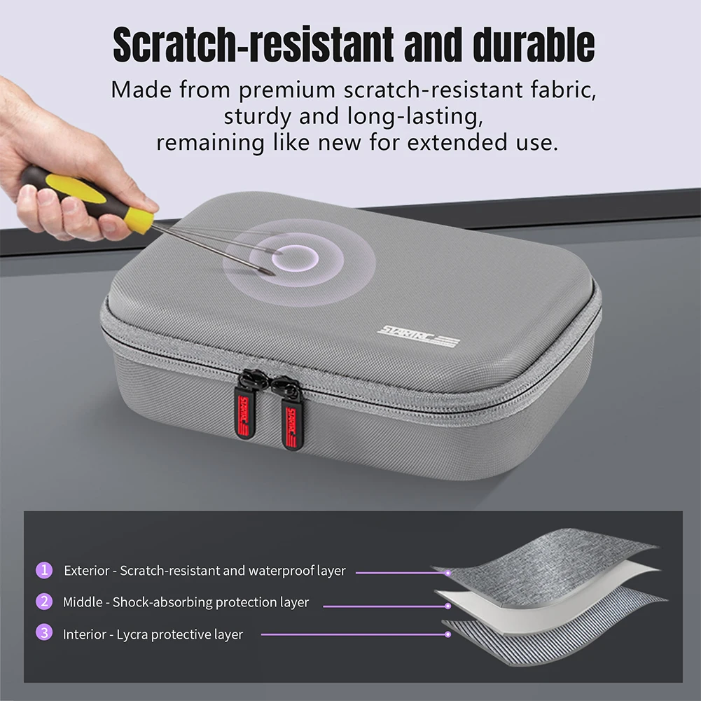 กระเป๋าถือสําหรับ DJI Osmo Mobile 7/7 Pro Hard Shell Protection กระเป๋าถือกันน้ํากระเป๋าถืออุปกรณ์เสริม Gimbal