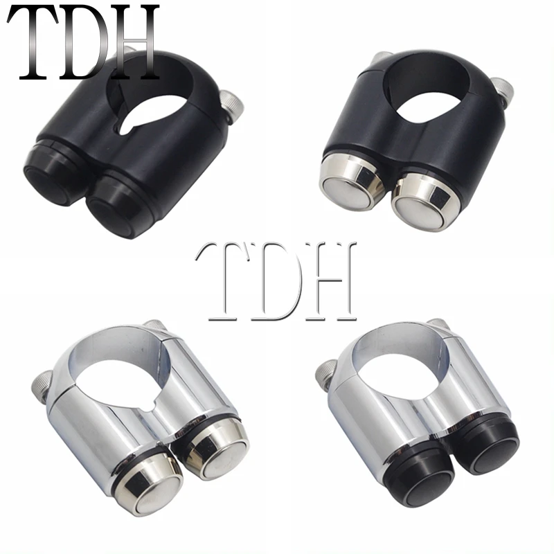 Motorrad-Momentschalter, Lenker, verstellbare Halterungsschalter, EIN-AUS, 2 und 3 Tasten, Scheinwerferhorn, Start-Kill-Schalter, 1 Zoll, 22–25 mm – Detail 12