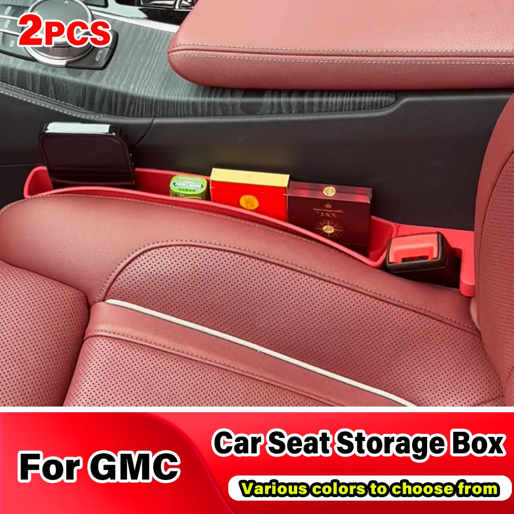 2024 New Car Seat Gap Storage Box For Chevy Tahoe GMC Sierra Terrain Acadia Canyon Yukon Denali 2007 2014 2010 SUV Accessories